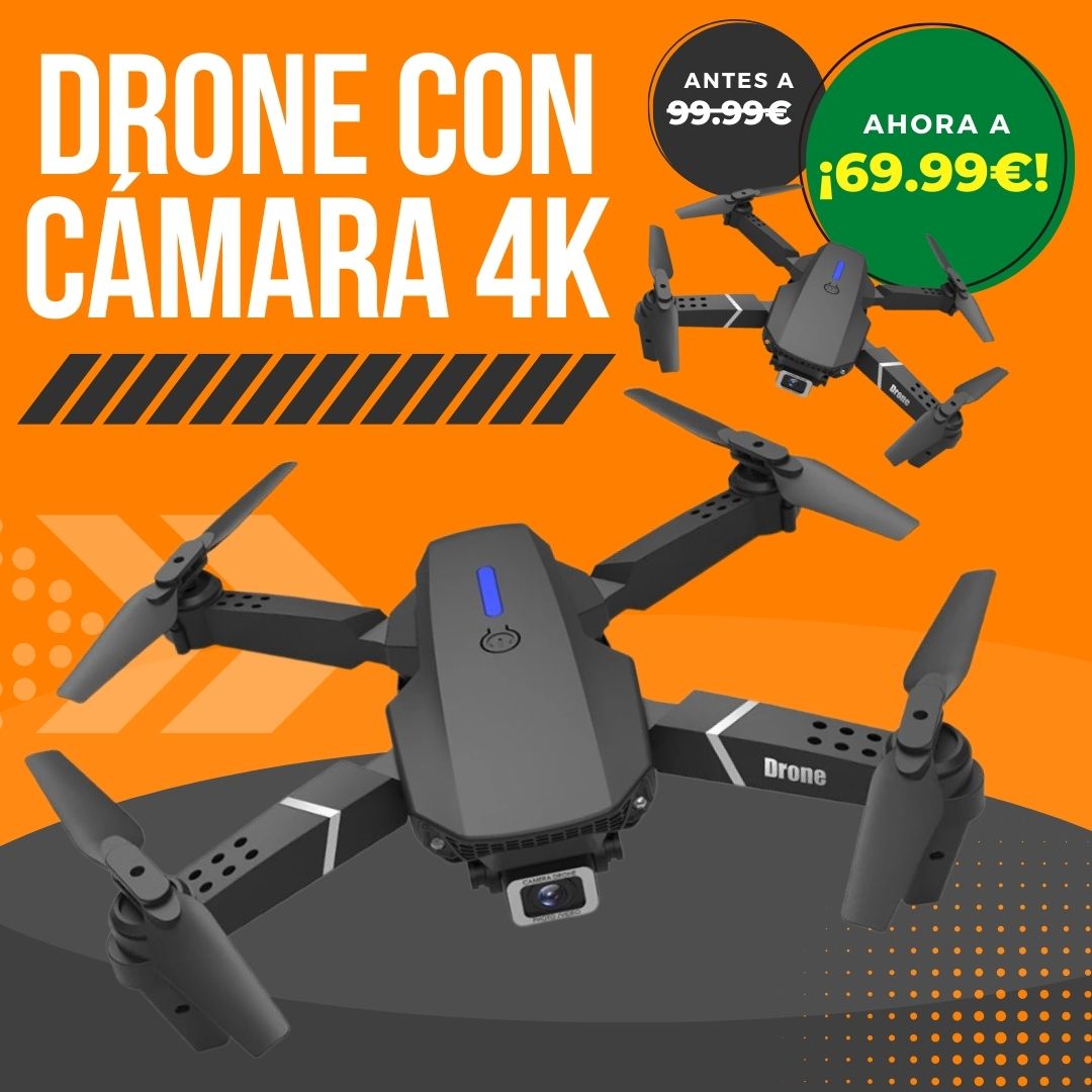 DRONE CON CAMARA 4K