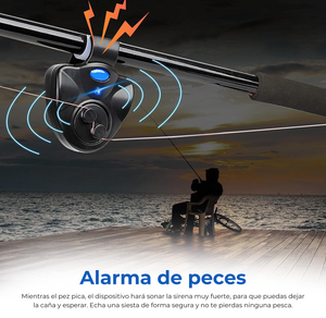 Alarma LED para pesca