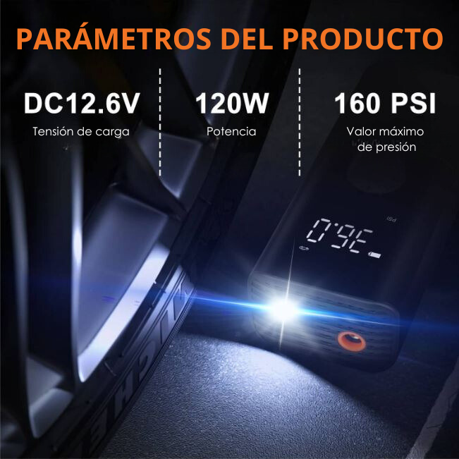 Inflador de Aire Dual Pro