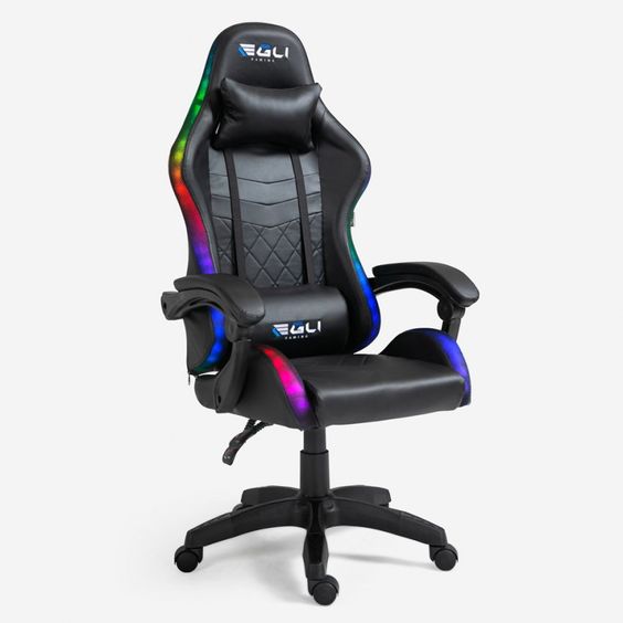 TAKU- Silla gaming con luces led